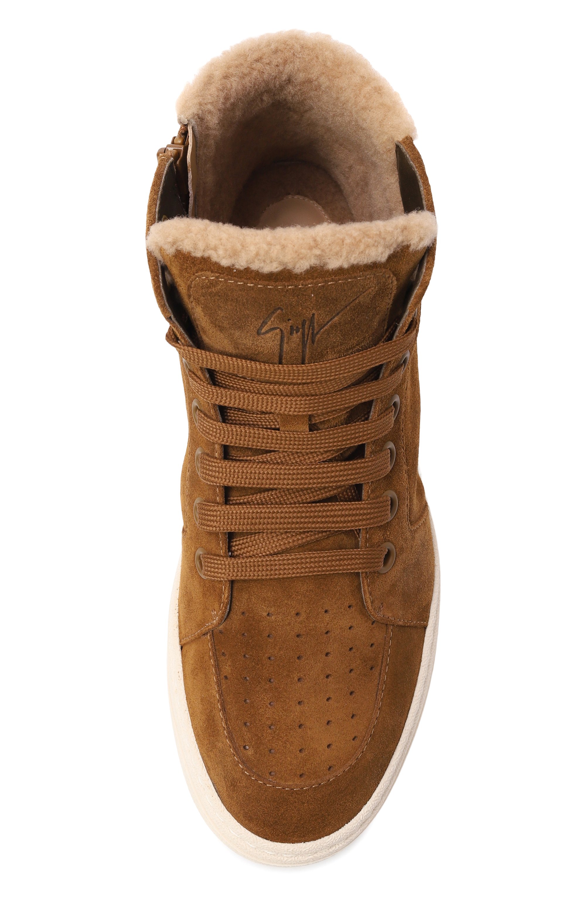 Замшевые кеды gz94 GIUSEPPE ZANOTTI DESIGN, арт. RW50001, фото 6