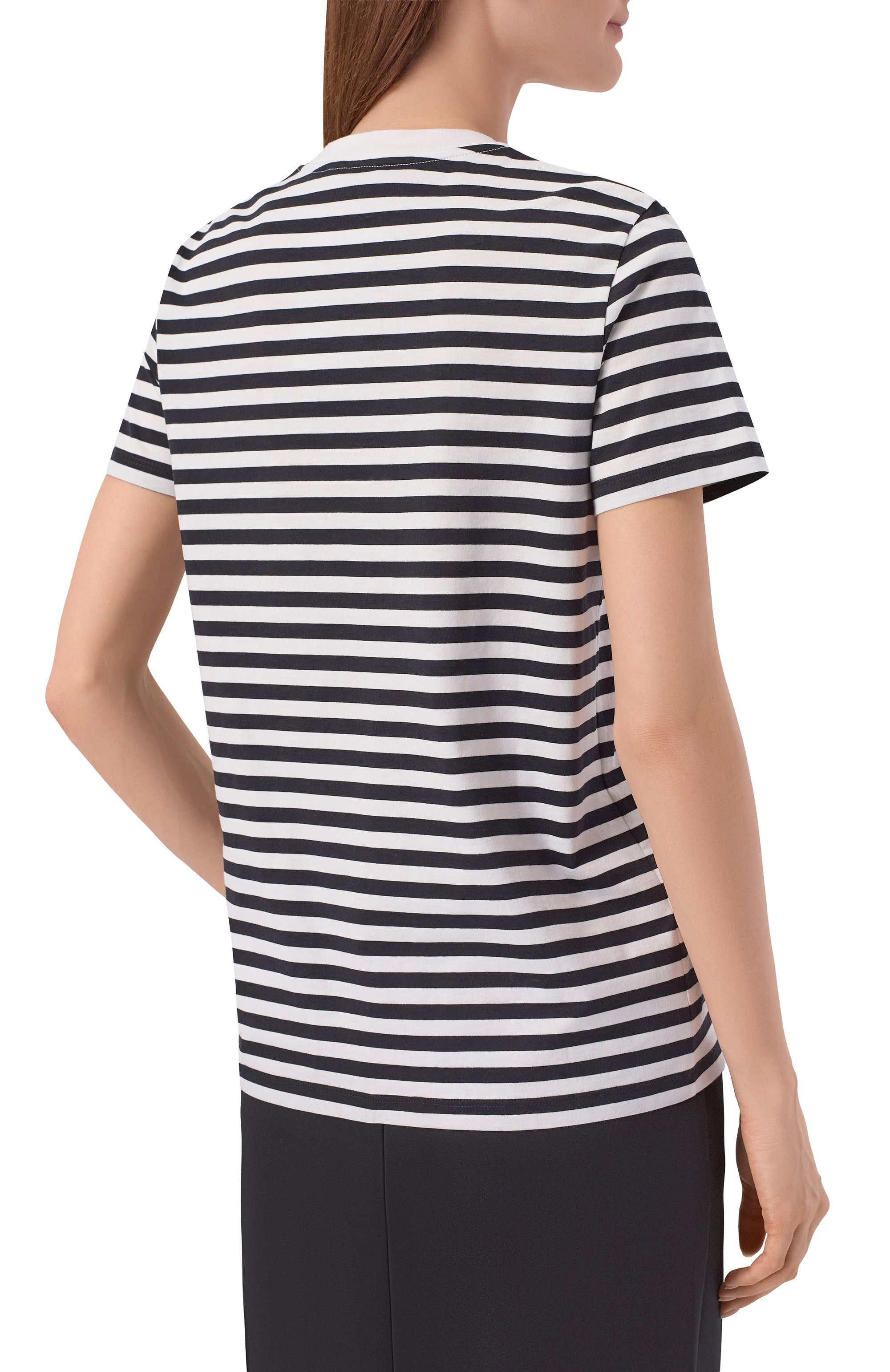 Хлопковая футболка MAX MARA, арт. MXM0B0LI, фото 4