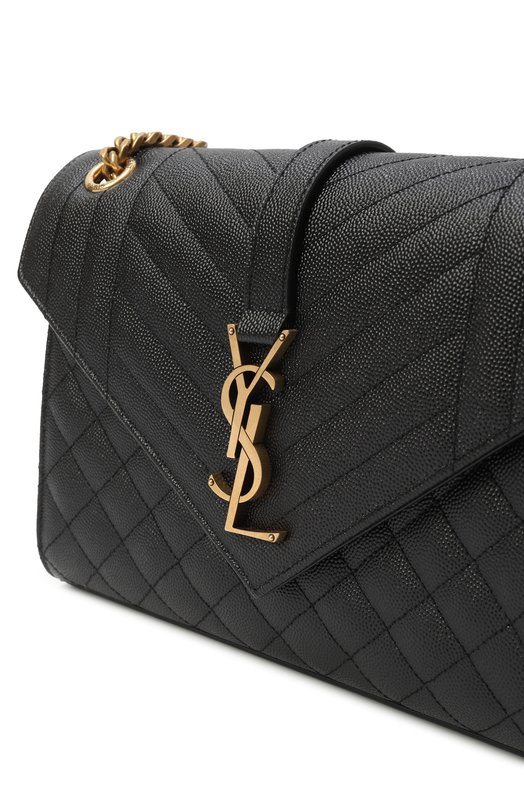 Сумка Envelope medium Saint Laurent 600185/B0W97 Чёрный  600185/B0W97 Фото 3