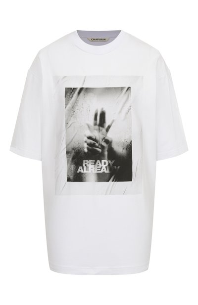 Женская хлопковая футболка CHAPURIN, арт. TSH/20398/28750-М