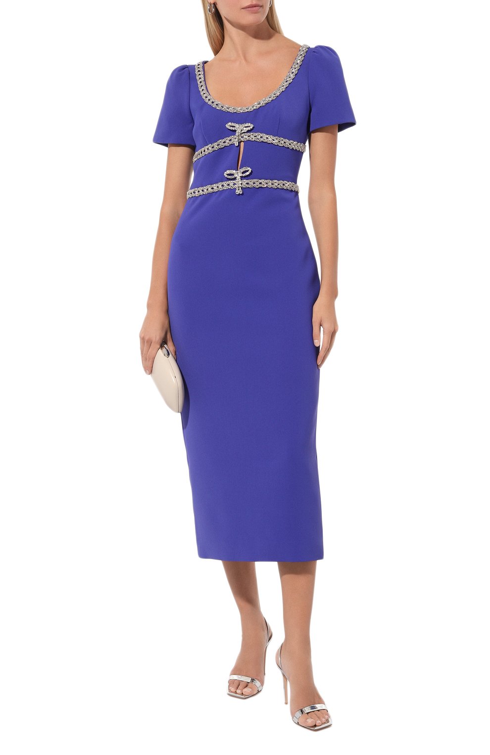 Платье SELF-PORTRAIT, арт. PF24-161M-BL, фото 2