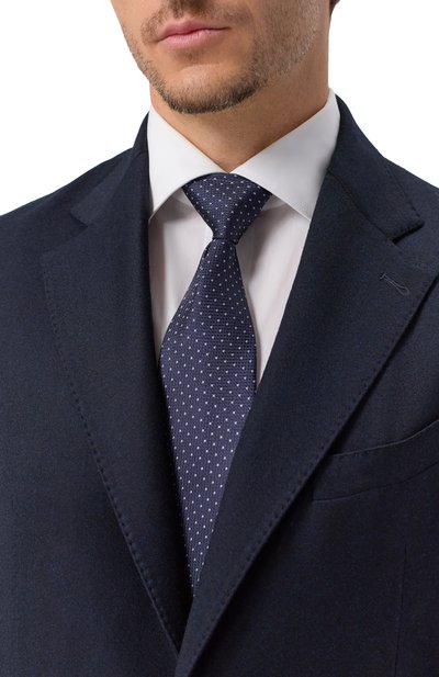 Шелковый галстук CANALI, арт. 18/HJ04522, фото 2