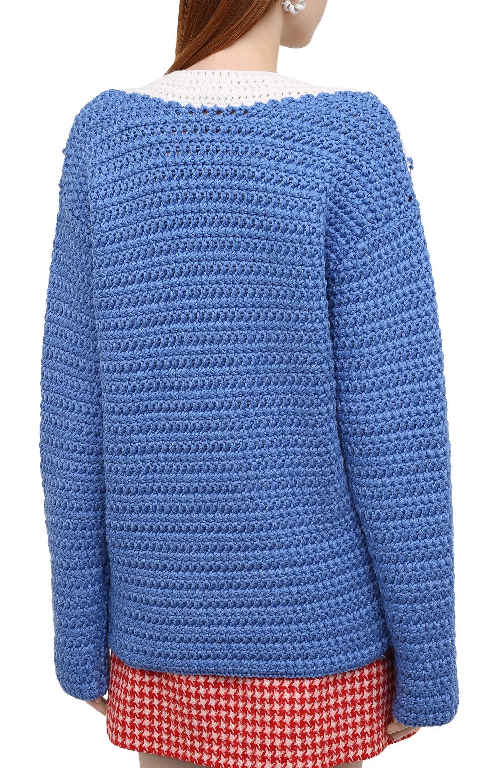 Шерстяной свитер MIU MIU, арт. MML516-1ZUI-F0013, фото 4