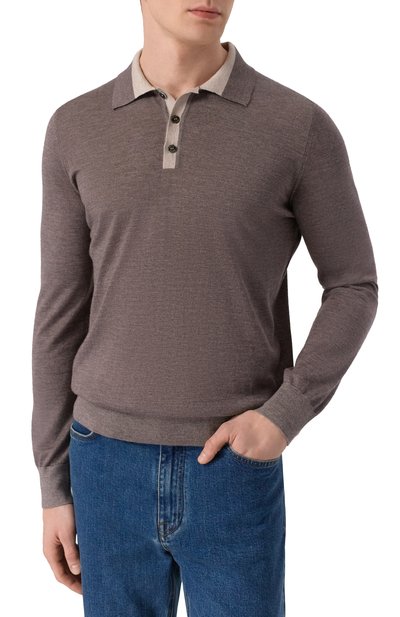Поло из кашемира и шелка ZILLI, арт. KBP001M0342VMIC03, фото 3