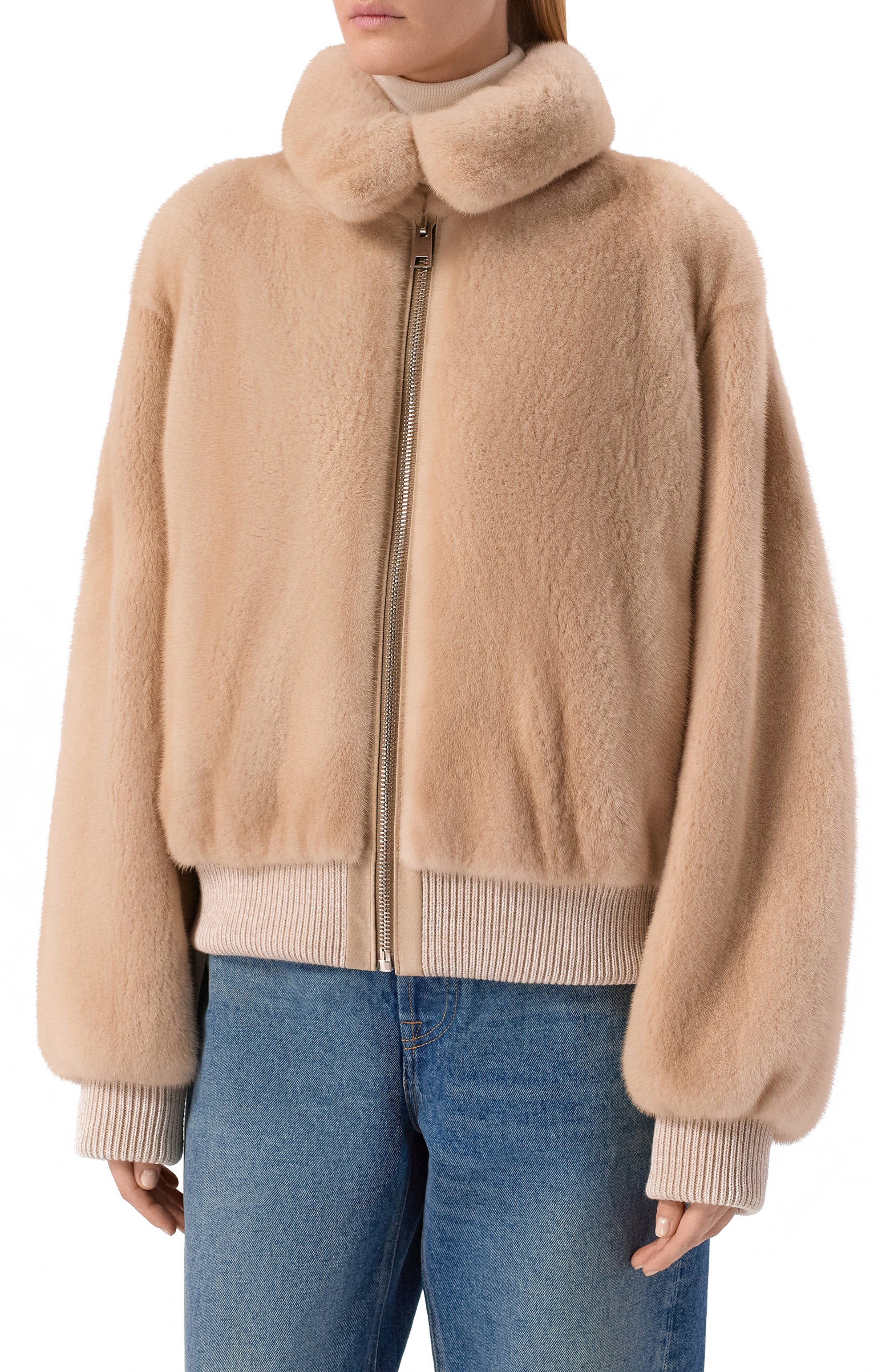 Бомбер из норки VICTORIA KUSENKOVA, арт. 761800011657, фото 6