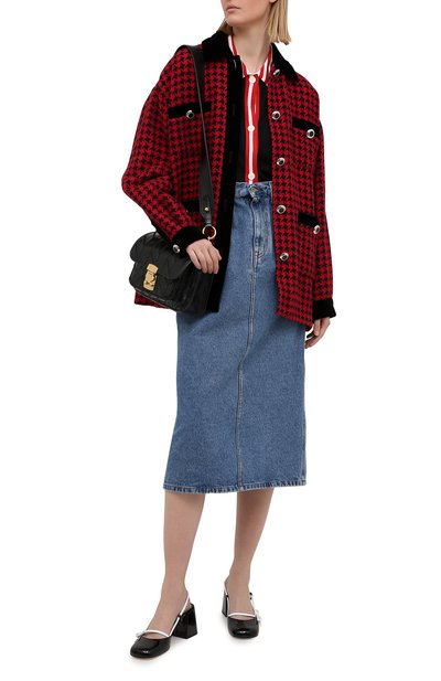 Шерстяной кардиган MIU MIU, арт. MMF392-1WIO-F0002, фото 2