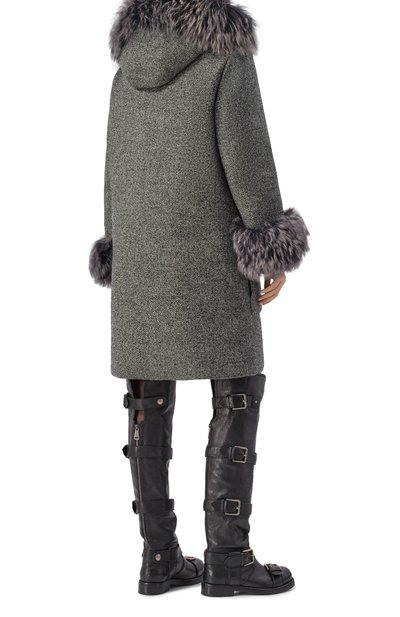 Шерстяной пуховик DOLCE & GABBANA, арт. F9S84T/FMZAU, фото 4