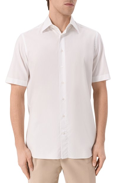 Хлопковая рубашка ZILLI, арт. CLAAM1M010013116U, фото 3