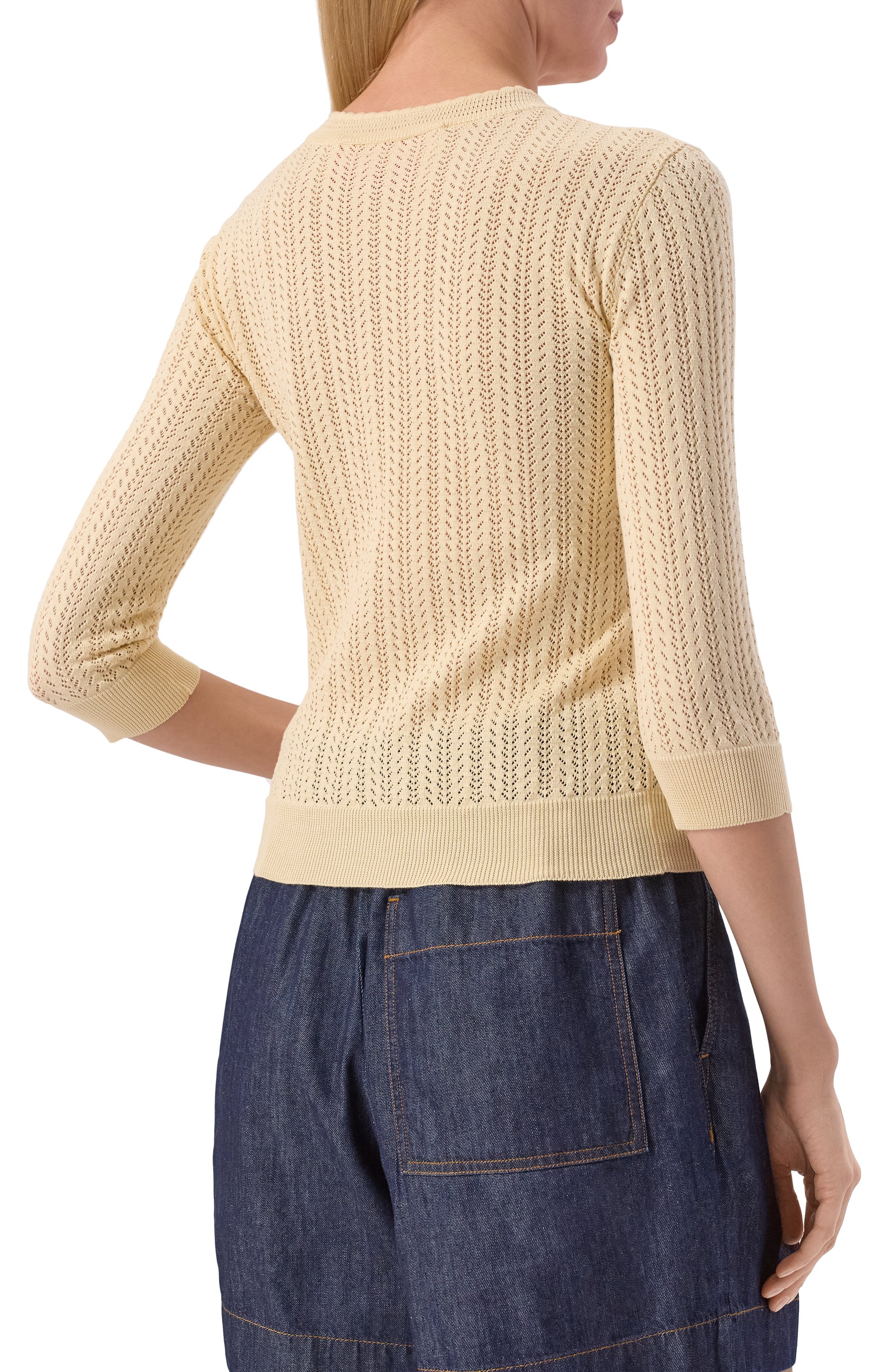 Хлопковый пуловер VALENTINO, арт. 6B3KC62L920, фото 4