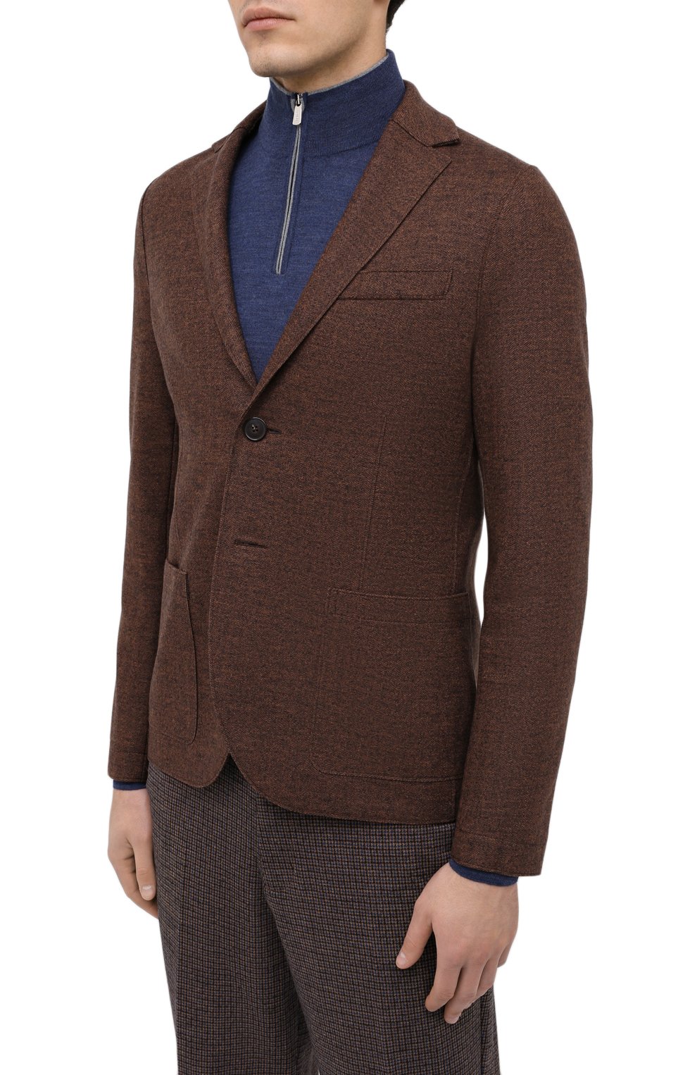 Шерстяной пиджак HARRIS WHARF LONDON, арт. C8B22MGN, фото 3
