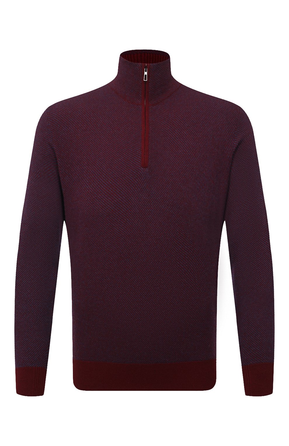 Кашемировый джемпер LORO PIANA бордового цвета по цене 89450 руб., арт. FAG4525, фото 1 Кашемировый джемпер LORO PIANA, арт. FAG4525, фото 1