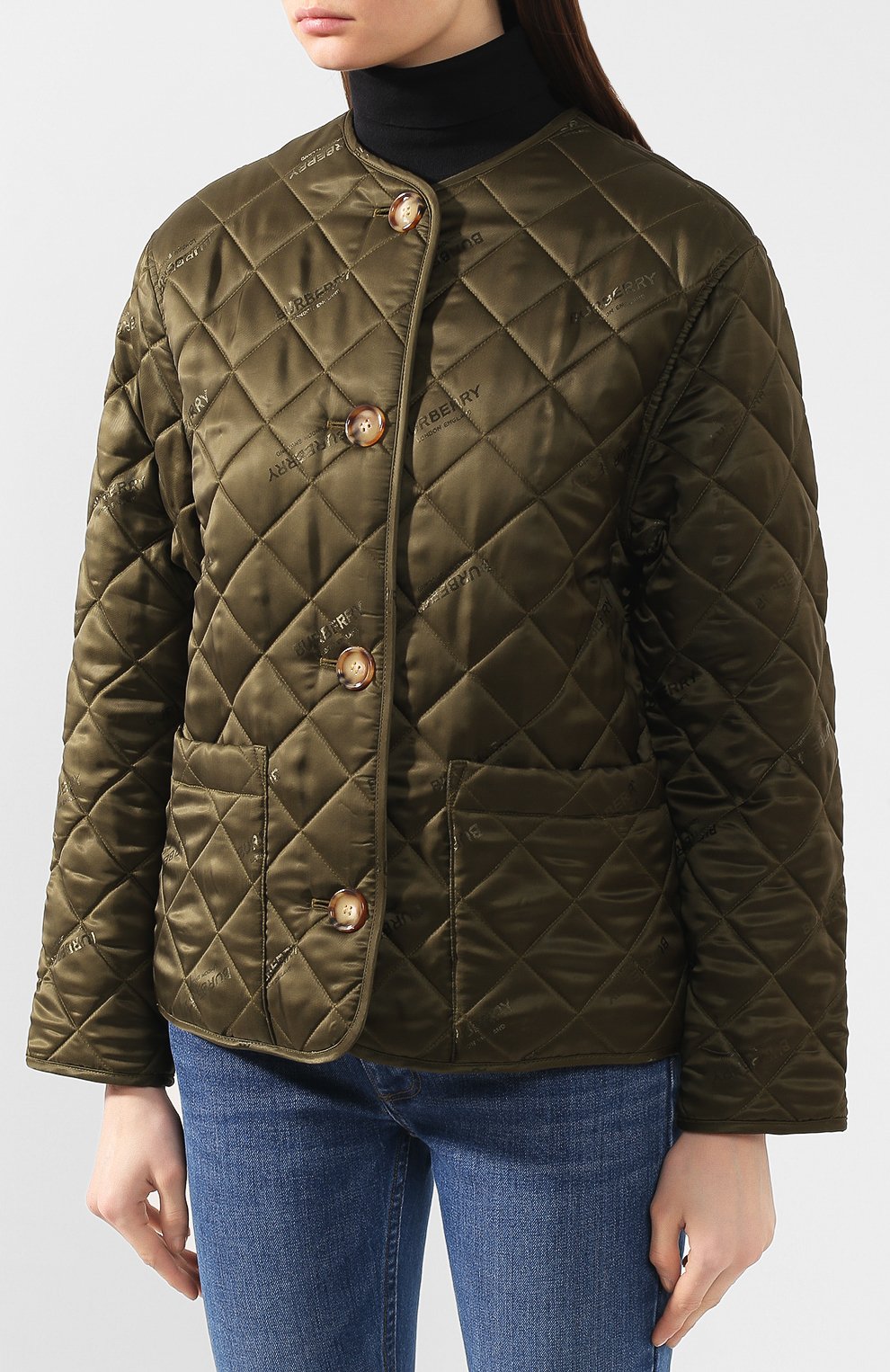 Куртка bardsey BURBERRY зеленого цвета по цене 96550 руб., арт. 8023743, фото 3 Куртка bardsey BURBERRY, арт. 8023743, фото 3