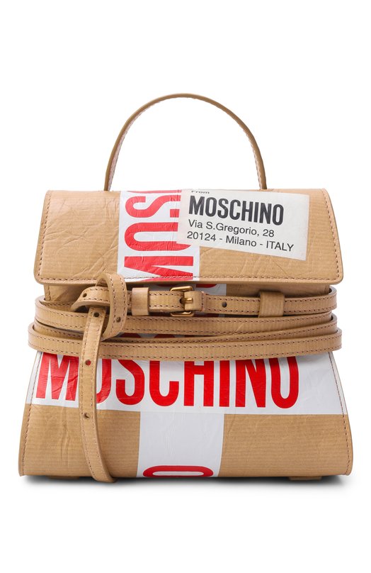 Сумка Tie Me small Moschino MC4214PP00/0L1 Бежевый MC4214PP00/0L1