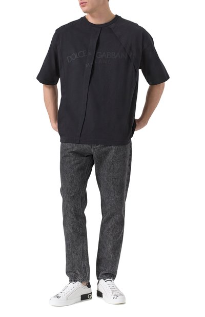 Хлопковая футболка DOLCE & GABBANA, арт. G8SN9T/G702M, фото 2