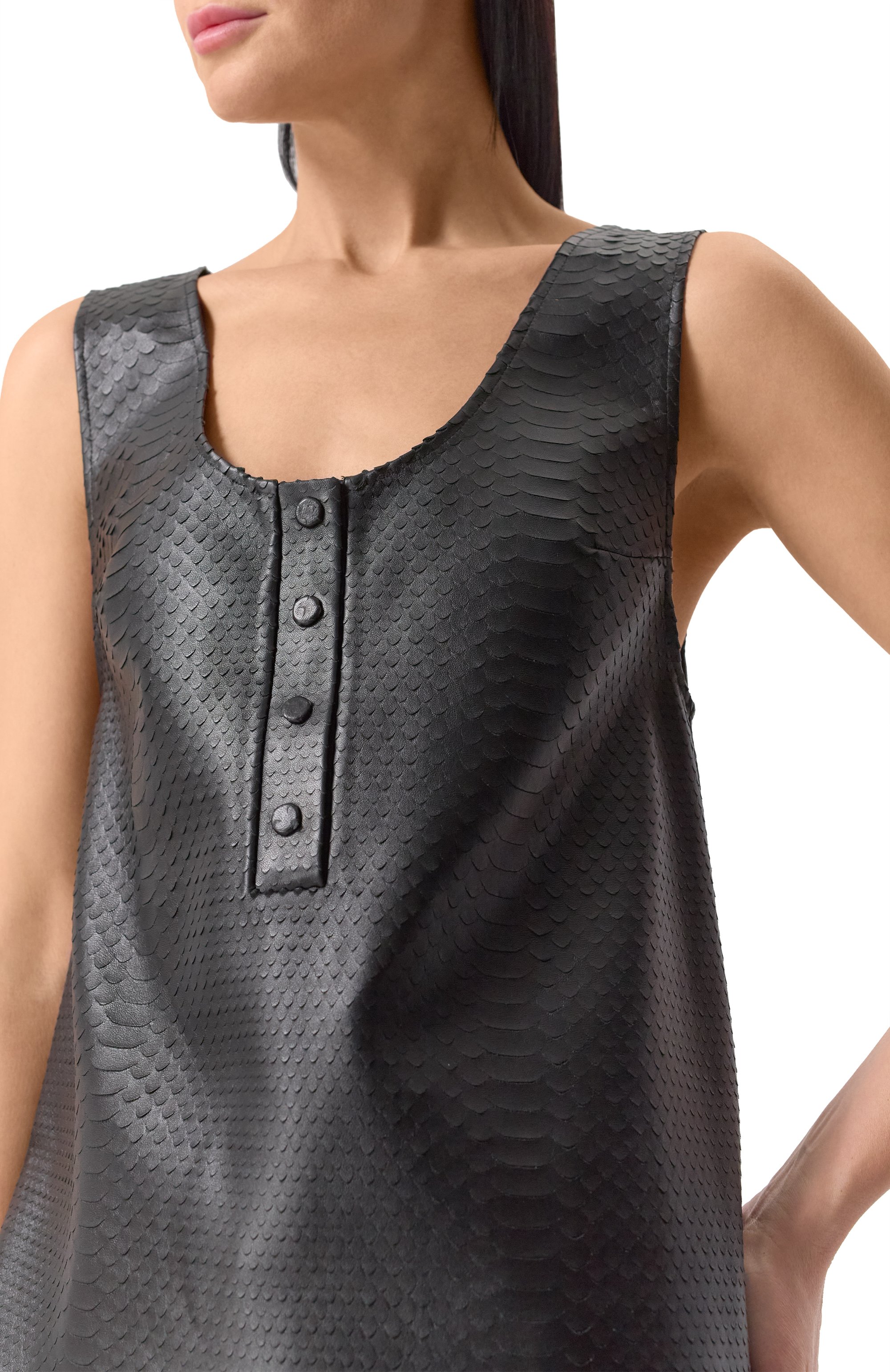 Кожаный топ ZEYNEP ARCAY, арт. RS25TP01, фото 5