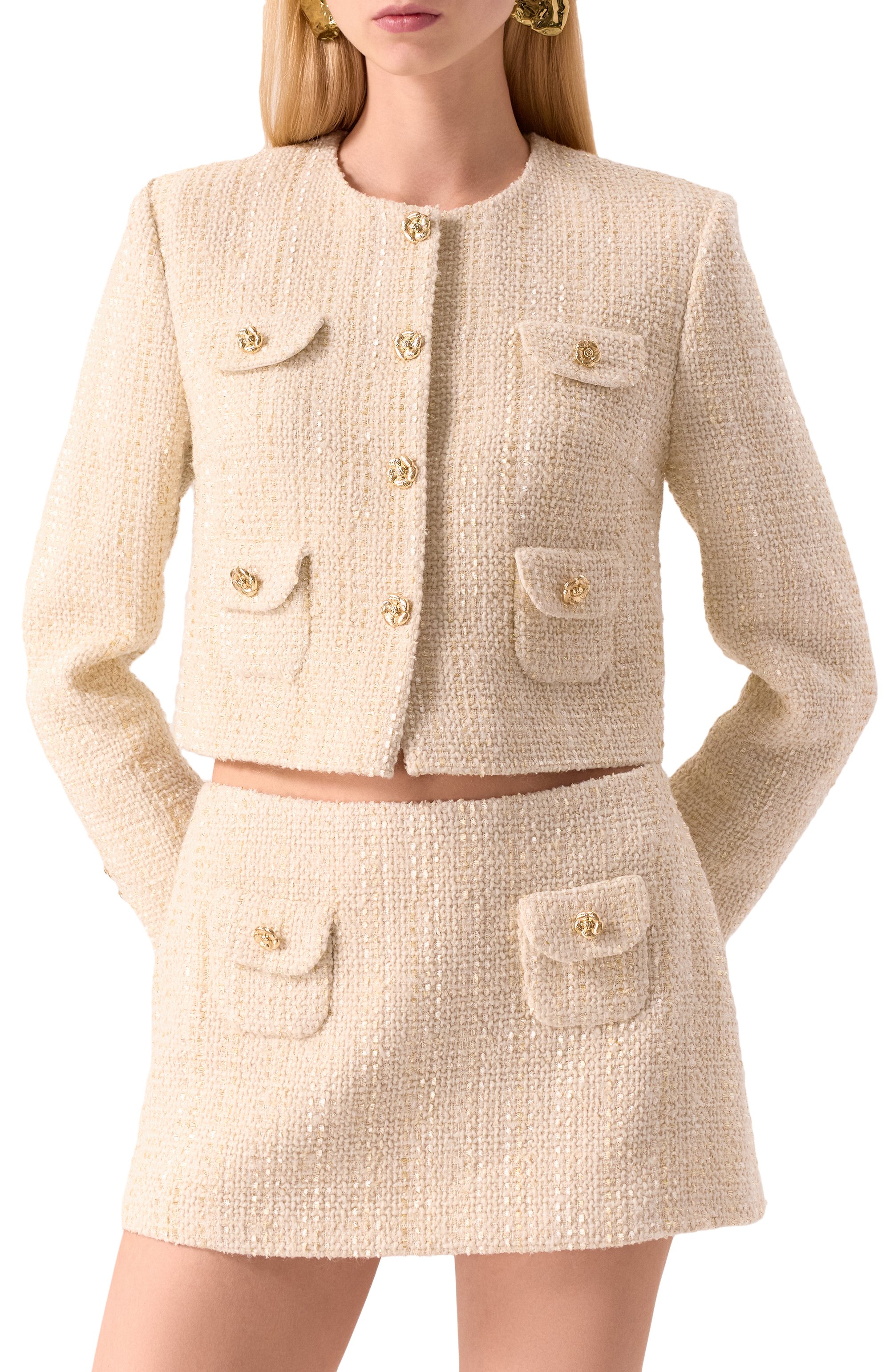 Твидовый жакет YVON, арт. 0 141202, фото 3