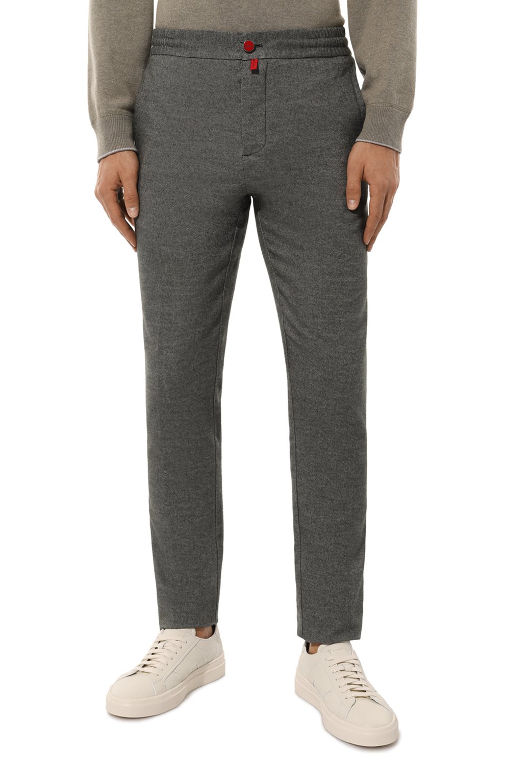 Брюки из хлопка и шерсти KITON, арт. UPLACK0145F02, фото 3