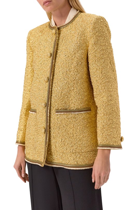 Жакет Valentino 8B3CJ415/9WU Золотой  8B3CJ415/9WU Фото 3