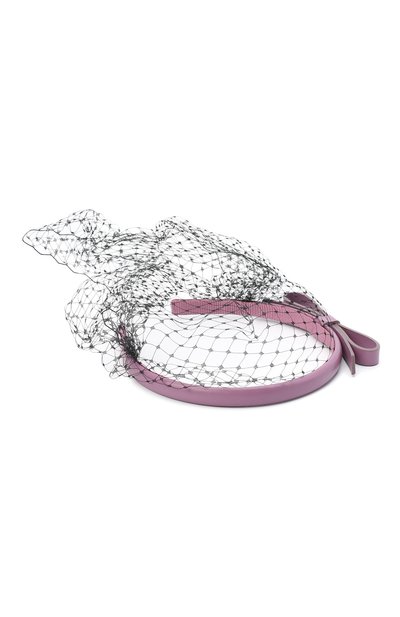 Ободок для волос REDVALENTINO сиреневого цвета по цене 15450 руб., арт. UQ0J0B60/ZFE, фото 2 Ободок для волос REDVALENTINO, арт. UQ0J0B60/ZFE, фото 2