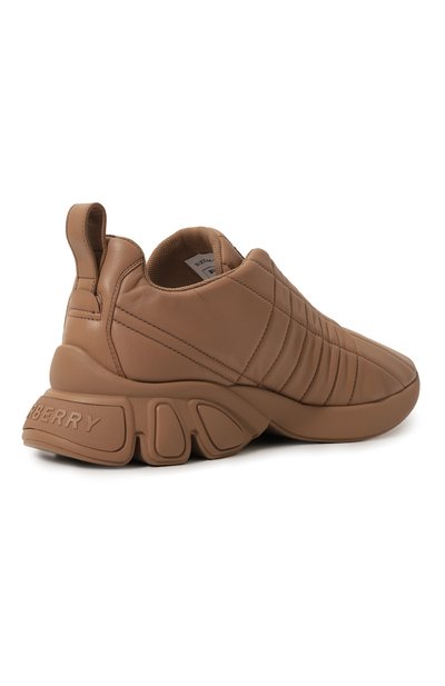 Кожаные кроссовки BURBERRY, арт. 8060225, фото 5