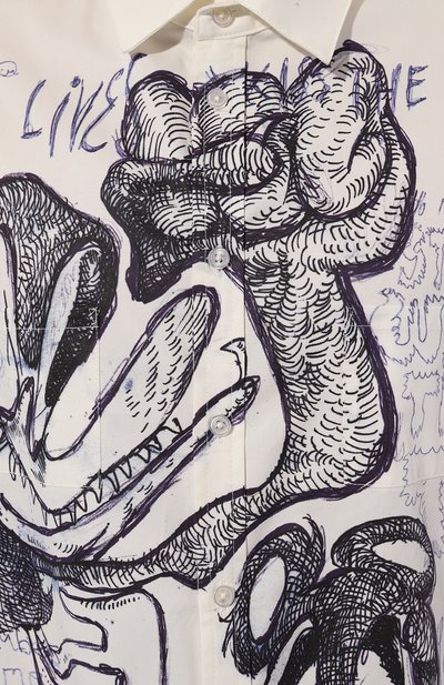 Хлопковая рубашка DOMREBEL, арт. MH0MER00M/L0NGSLEEVE SHIRT, фото 5