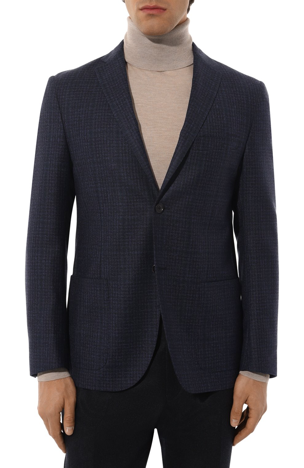 Шерстяной пиджак CORNELIANI, арт. 946002-9416454, фото 4