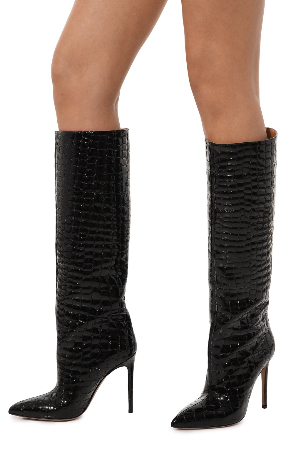 Кожаные сапоги stiletto PARIS TEXAS, арт. PX672/XC0GL, фото 3