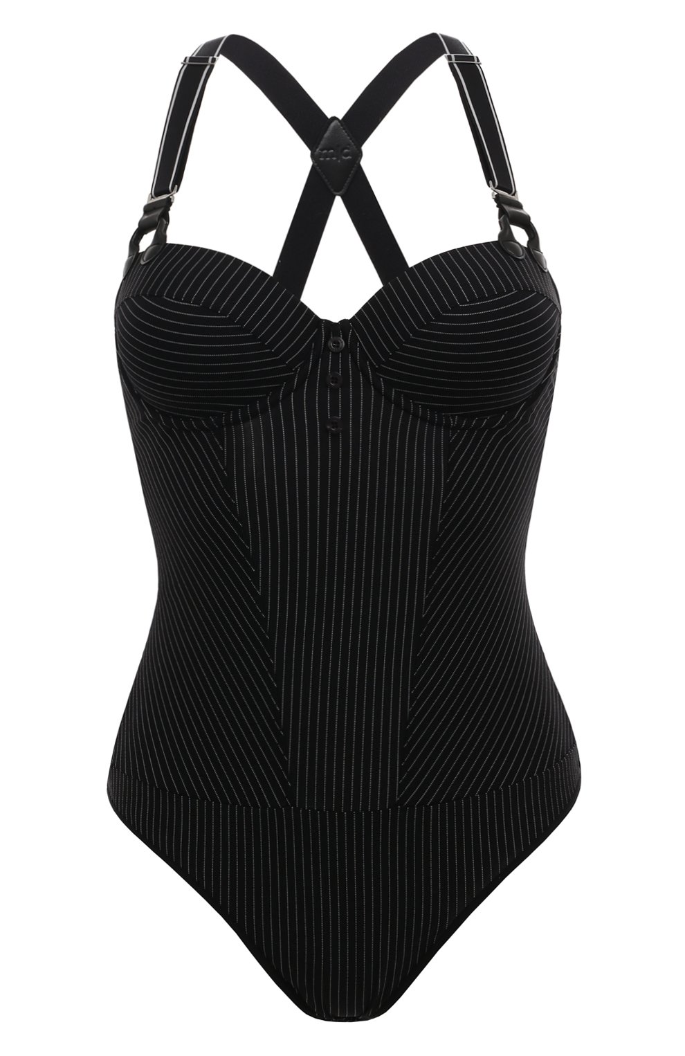 Боди MARLIES DEKKERS черного цвета по цене 31630 руб., арт. 18155, фото 1 Боди MARLIES DEKKERS, арт. 18155, фото 1