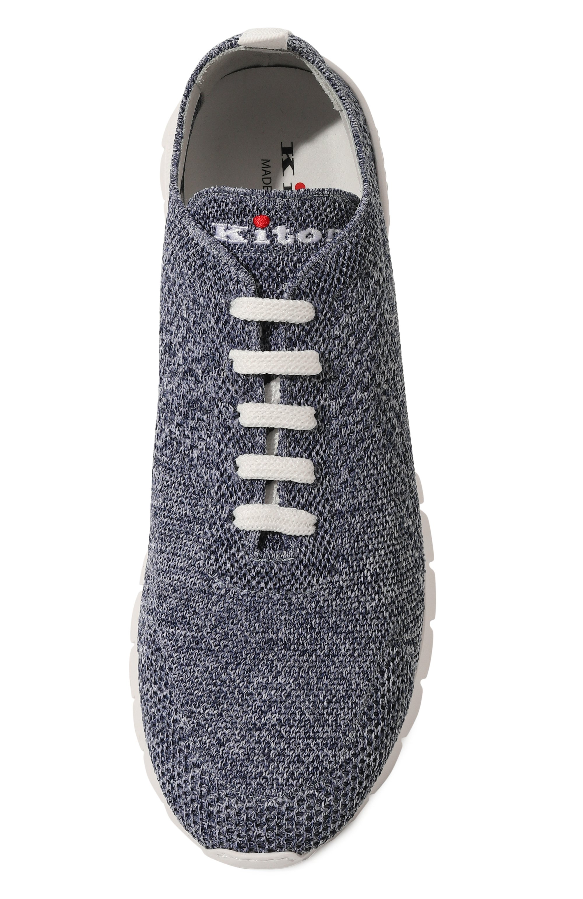 Текстильные кроссовки KITON, арт. USSFITSN0080990, фото 6