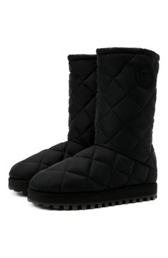 Мужские текстильные сапоги city boots DOLCE & GABBANA черного цвета, арт. CS1904/AQ125 | Фото 1 (Материал внешний: Текстиль; Материал сплава: Проставлено; Материал внутренний: Текстиль; Подошва: Массивная; Драгоценные камни: Проставлено; Мужское Кросс-КТ: Сапоги-обувь, Дутики; Длина стельки: 24,5, 25,3, 26,1, 26,9, 27,7, 28,5, 29,3, 30,1, 30,9)