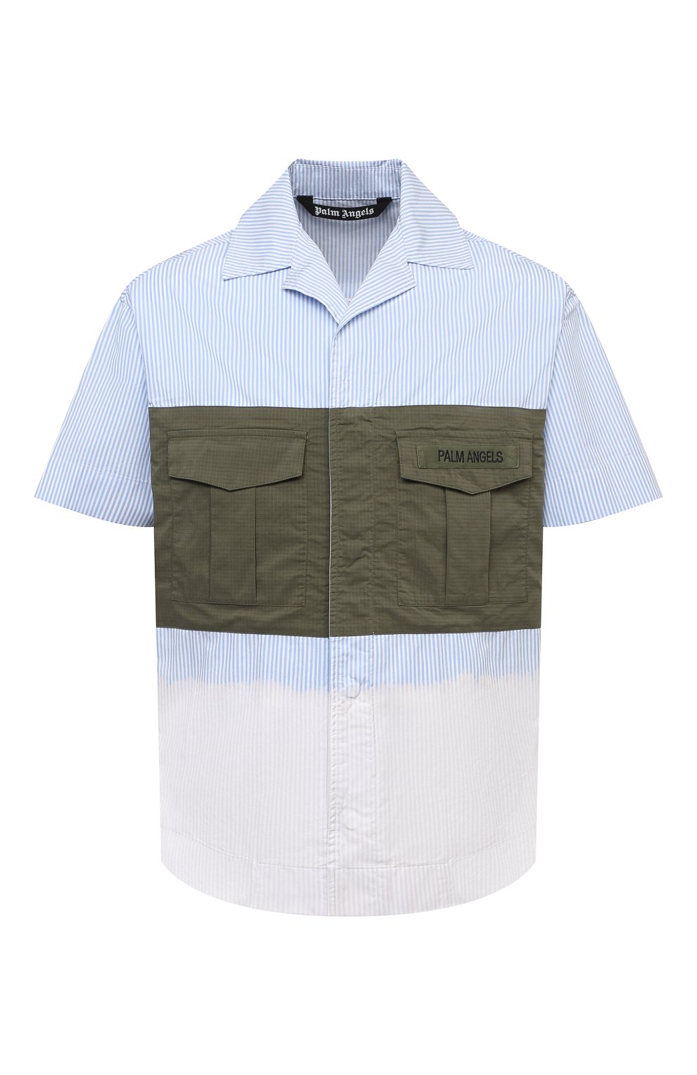 Хлопковая рубашка PALM ANGELS, арт. PMGA092S21FAB0025610, фото 1