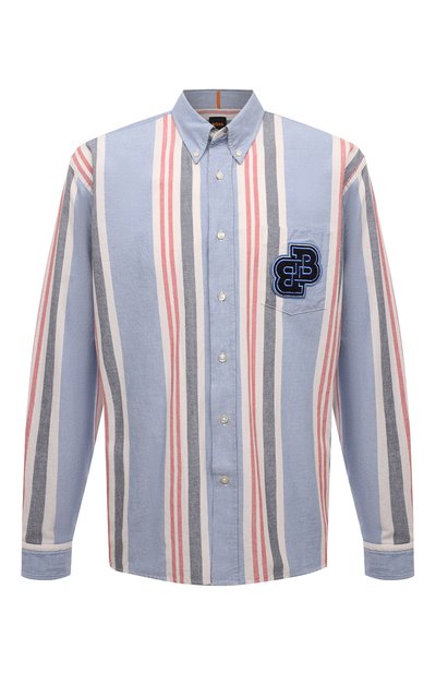 Хлопковая рубашка BOSS ORANGE, арт. 50483662, фото 1