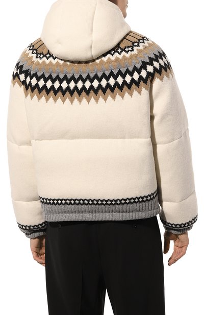 Пуховик из шерсти и кашемира PRADA, арт. SGC018-10O8-F0040-212, фото 4
