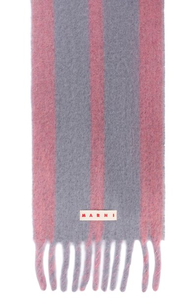 Шерстяной шарф MARNI, арт. SCMC0138Y0/UAW054, фото 4