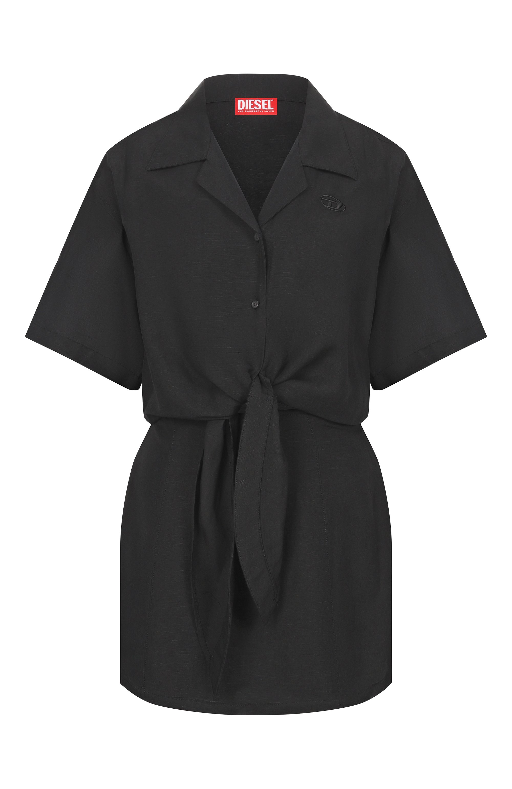 Платье DIESEL черного цвета по цене 33950 руб., арт. A21988/0PGBS, фото 1 Платье DIESEL, арт. A21988/0PGBS, фото 1