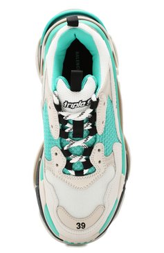 Комбинированные кроссовки triple s BALENCIAGA, арт. 524039/W090H, фото 1
