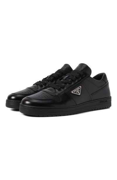 Мужские кожаные кеды downtown PRADA, арт. 2EE364/3LJ6