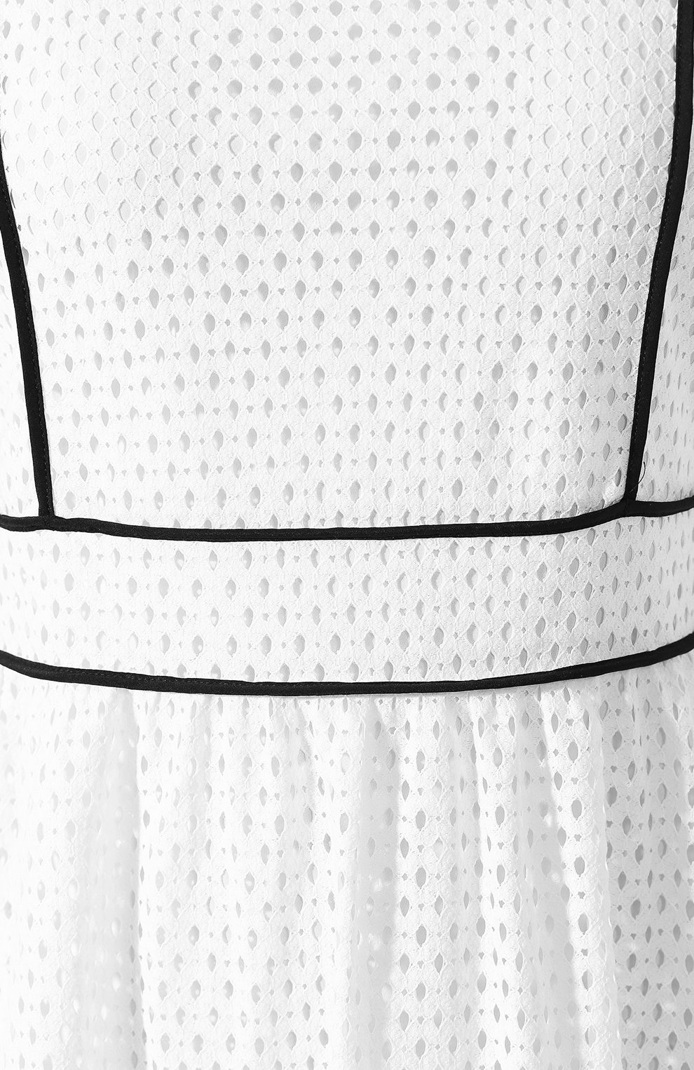 Платье с контрастной отделкой REDVALENTINO, арт. RR0VAC45/PHJ, фото 5