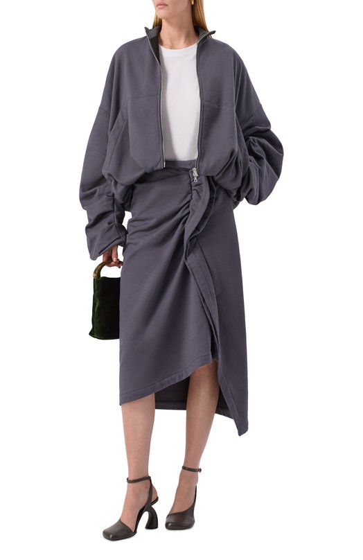 Хлопковая футболка Dries Van Noten 011100/2600 Белый  011100/2600 Фото 2