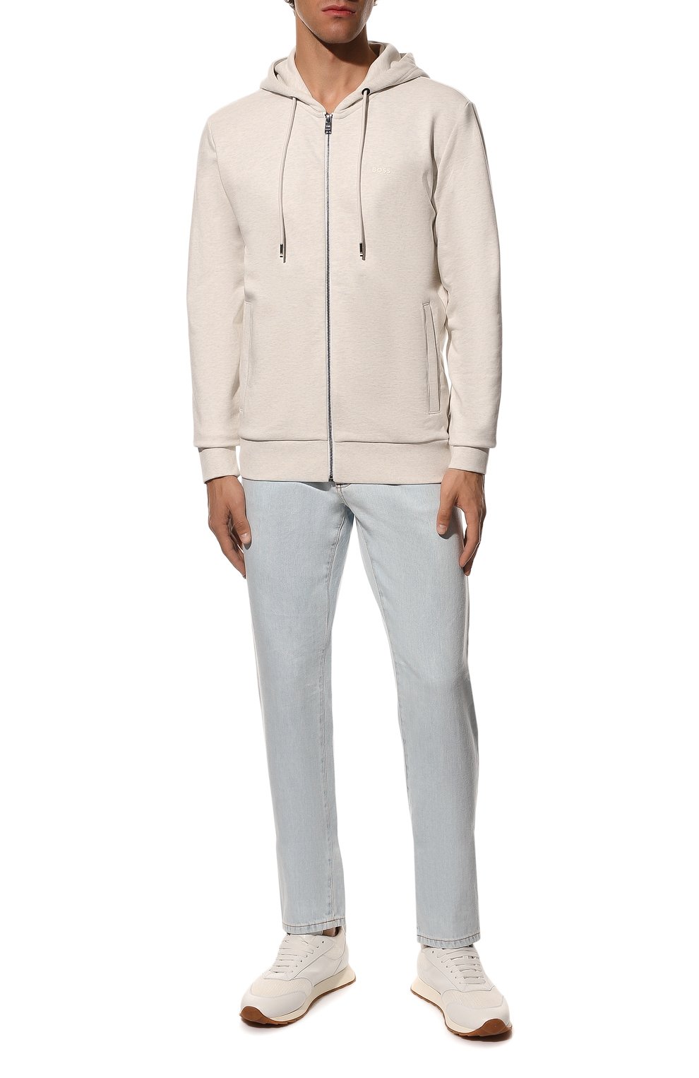 Хлопковая толстовка BOSS, арт. 50471960, фото 2