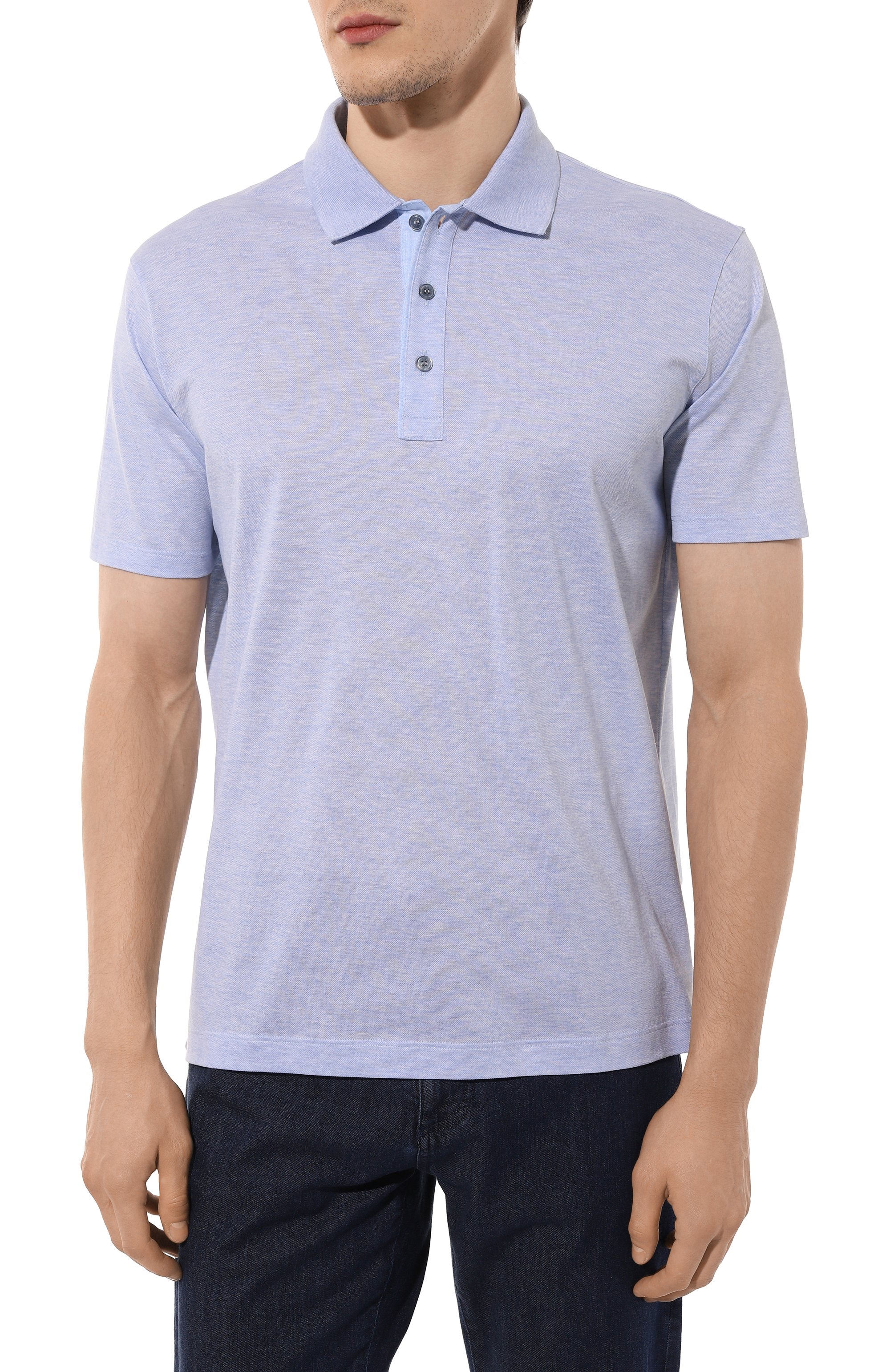 Хлопковое поло PAUL&SHARK, арт. 25411224/L, фото 3