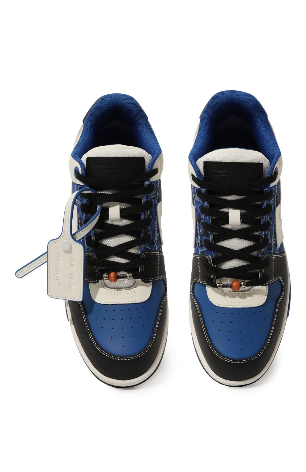 Кожаные кеды out off office OFF-WHITE, арт. 0MIA189S24LEA015, фото 6