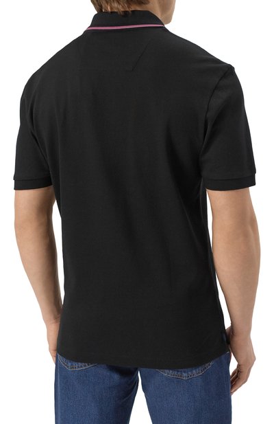 Хлопковое поло BOSS, арт. 50532612, фото 4