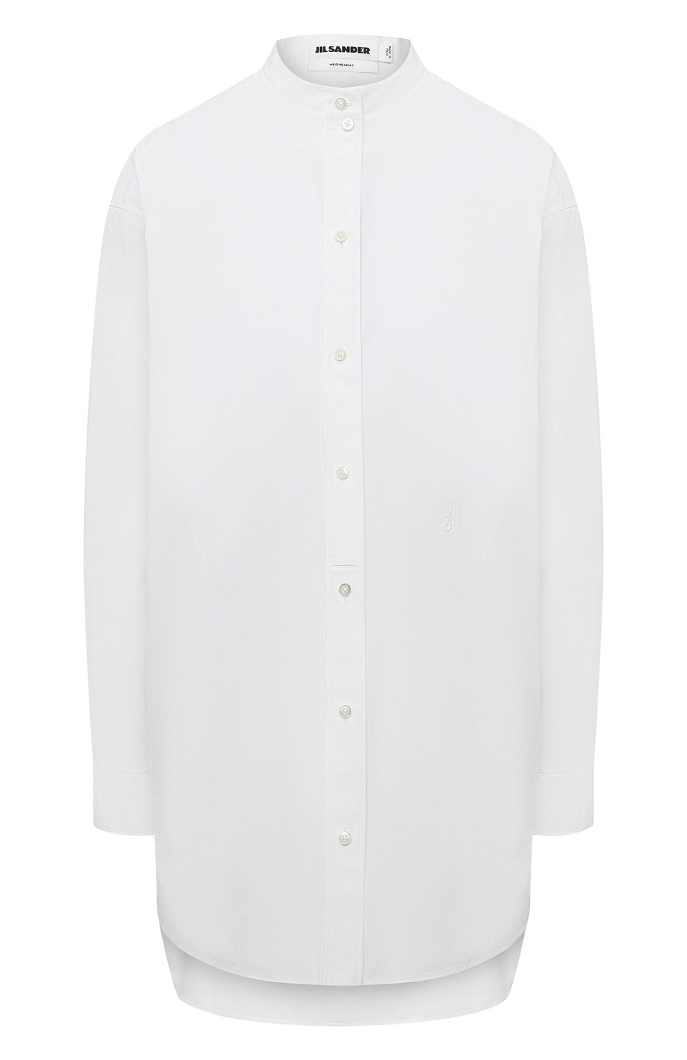 Хлопковая рубашка JIL SANDER, арт. JSX0600205-W0244300, фото 1