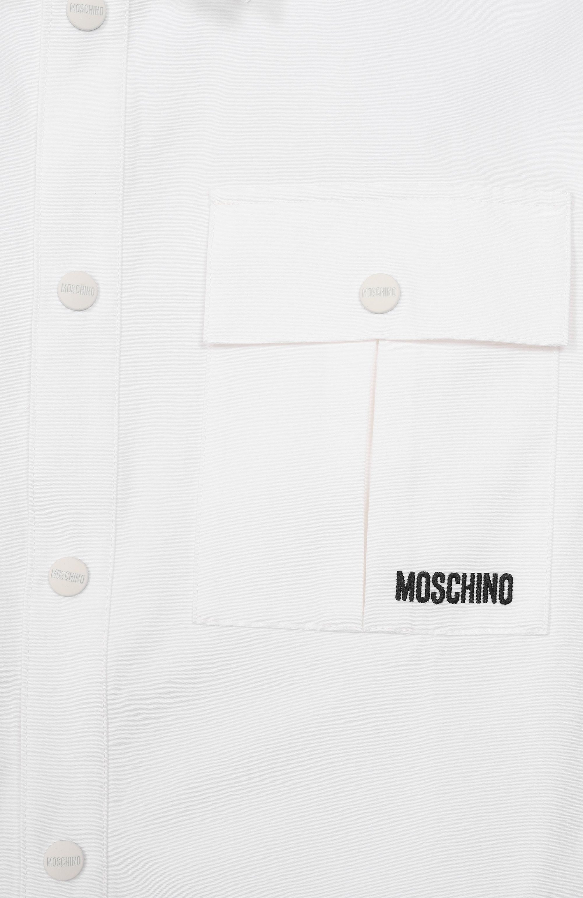 Хлопковая рубашка MOSCHINO, арт. HUC01U/LLA14, фото 3