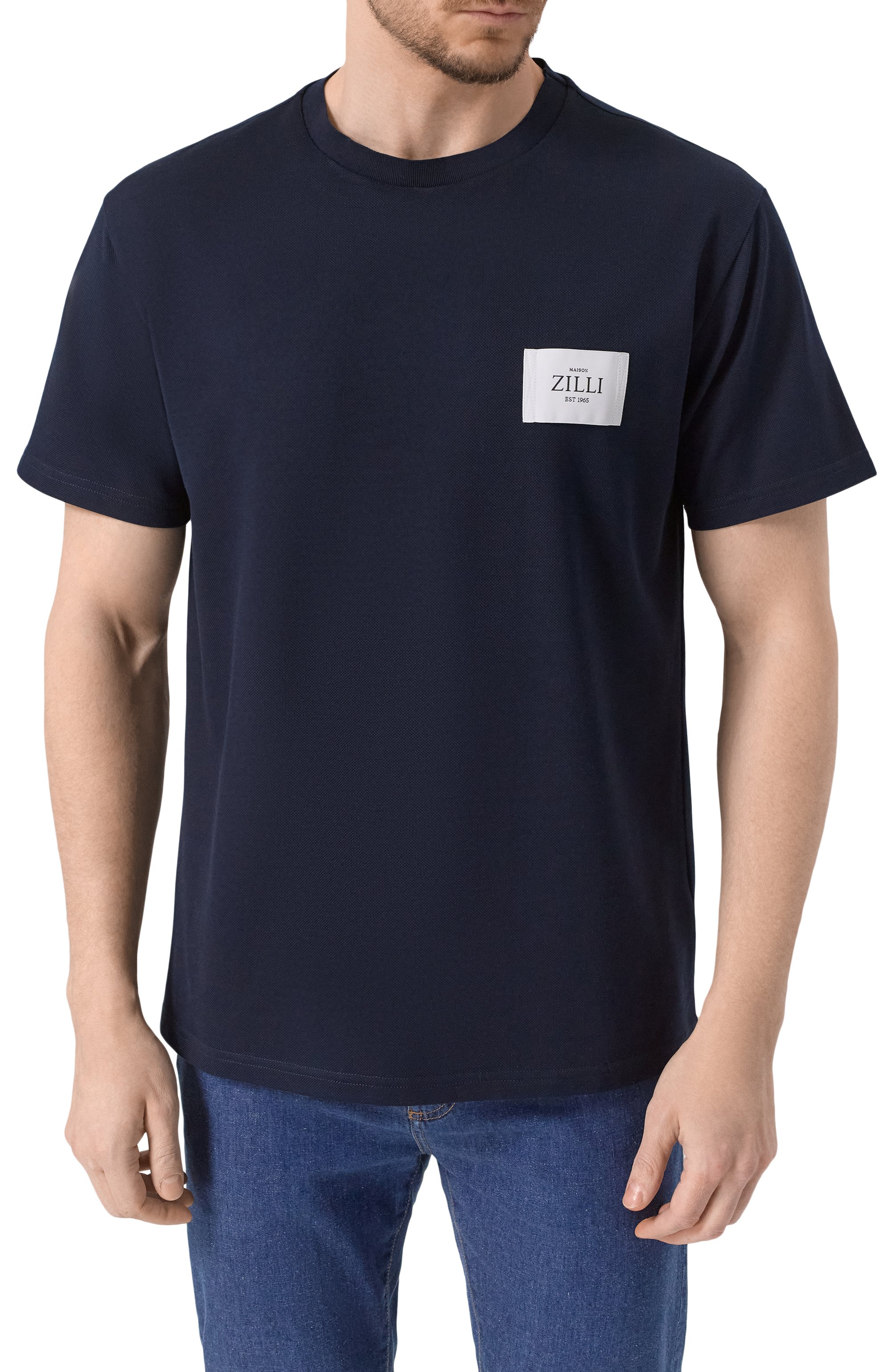 Футболка из шелка и хлопка ZILLI, арт. TSR02SM0614VLEST0, фото 3