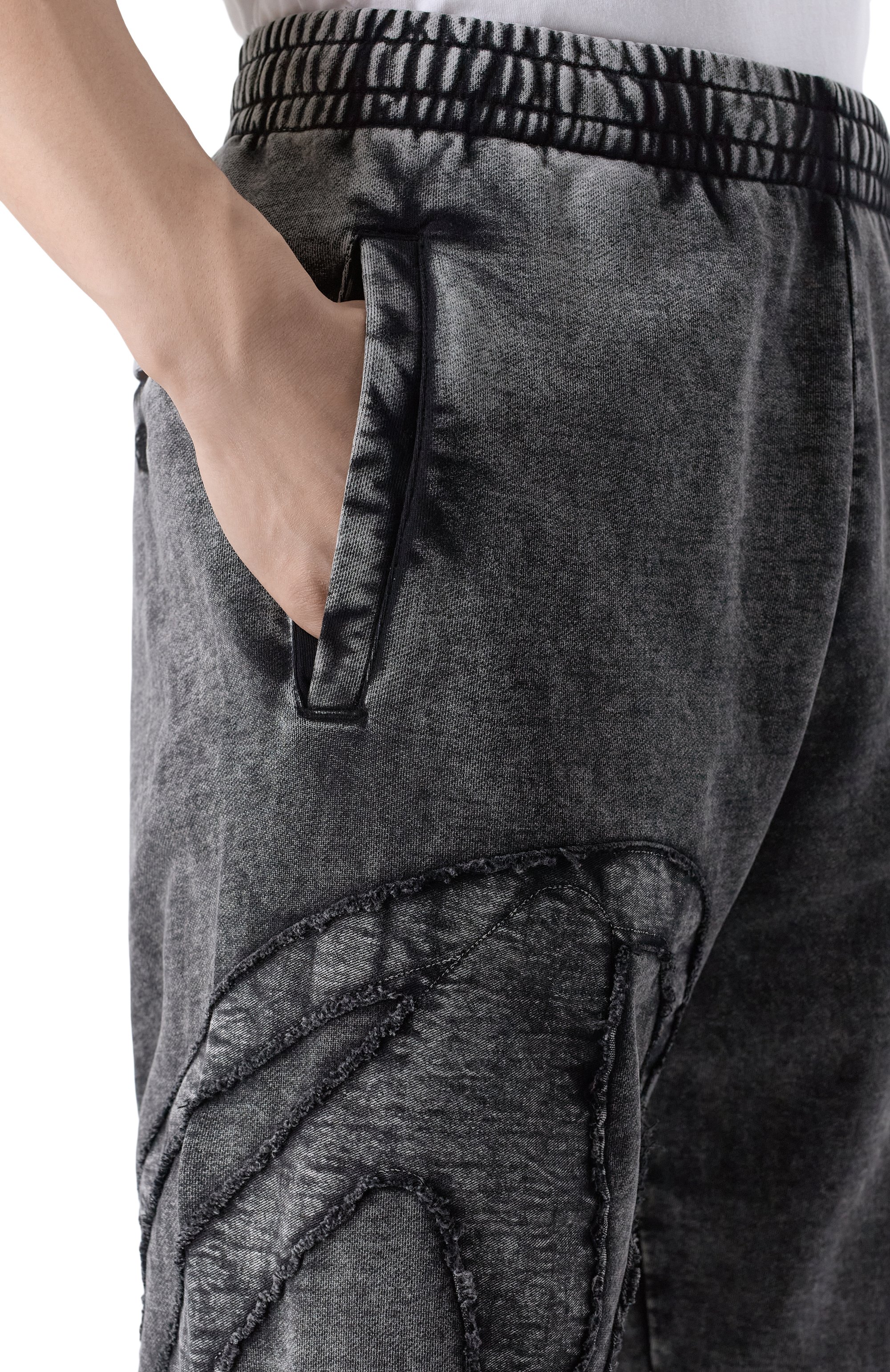 Хлопковые джоггеры DIESEL, арт. A19324/0KIBZ, фото 5