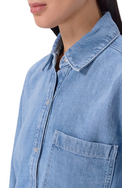 Джинсовая рубашка ivy 7 FOR ALL MANKIND, арт. 7U7J0U03-IRI, фото 5