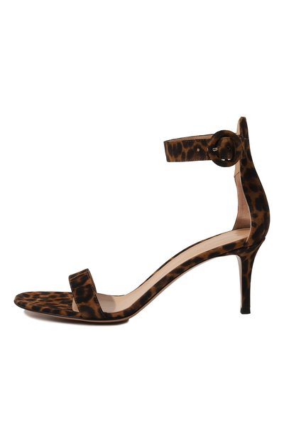 Замшевые босоножки portofino GIANVITO ROSSI, арт. G60088.70RIC.CMDALLP, фото 4