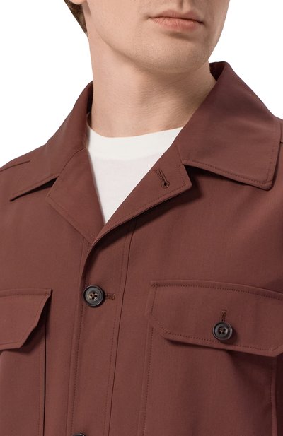 Шерстяная куртка-рубашка CORNELIANI, арт. 27LI23/2718523, фото 5